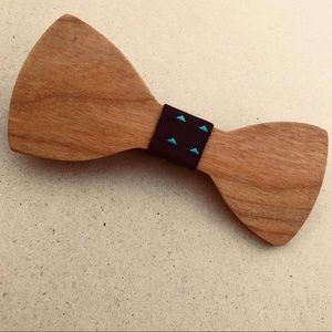 Wooden Bow Tie